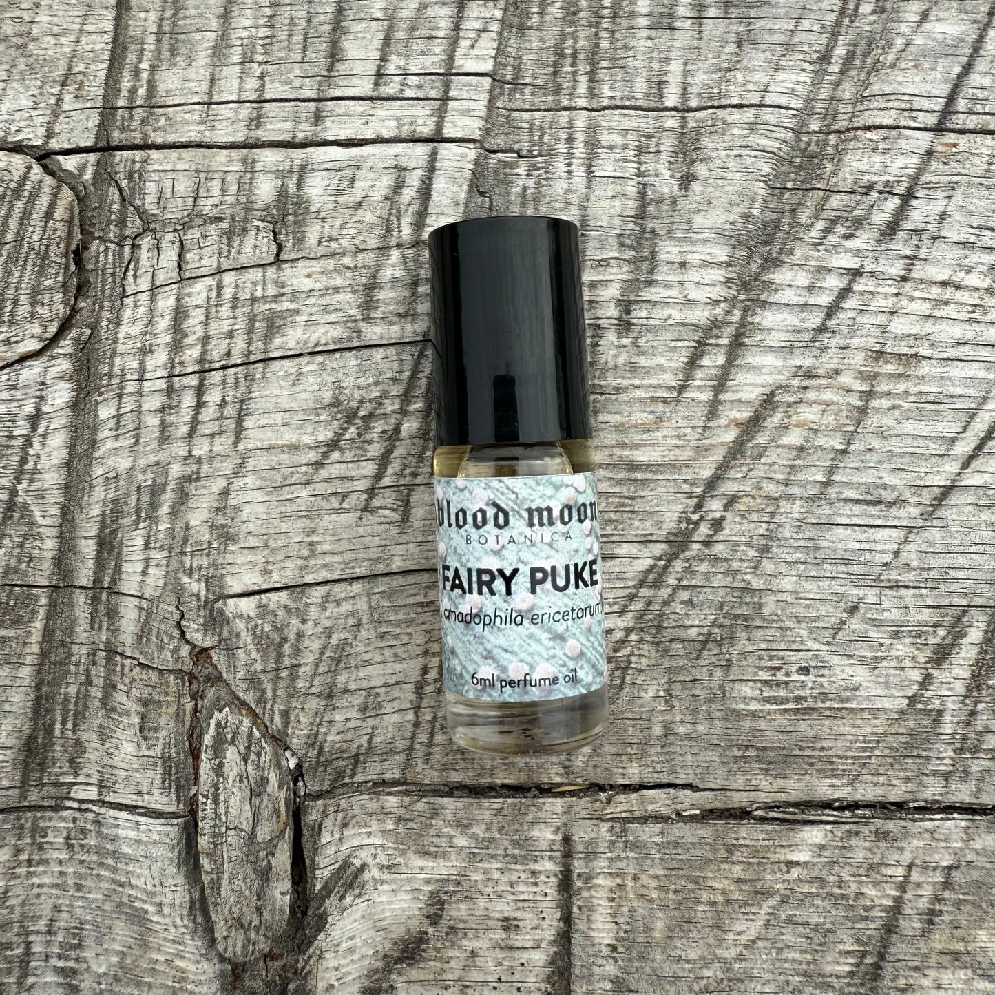 Fairy Puke Perfume Oil - Thimbleberry, Cream, Conifer, Earth