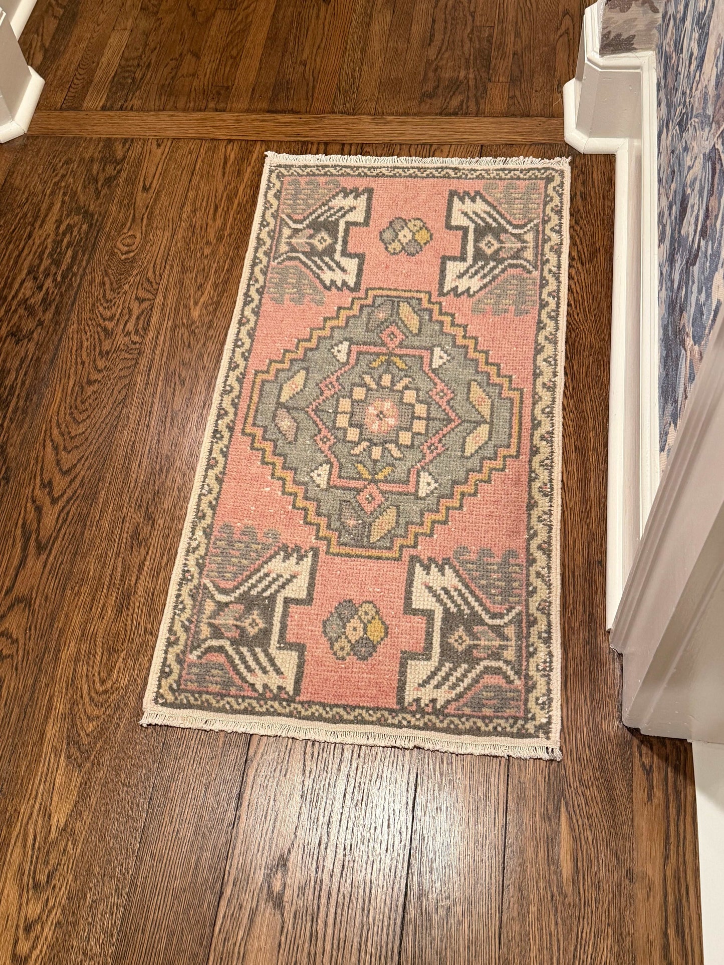2 of 2 Matching Oushak Mats
