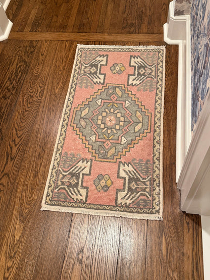 2 of 2 Matching Oushak Mats