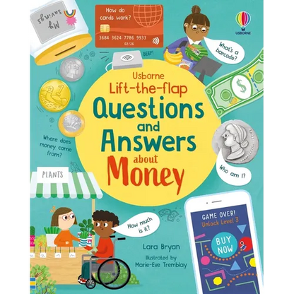 Lift-The-Flap Questions and Answers about Money - Board Book
