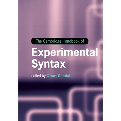 The Cambridge Handbook of Experimental Syntax - Paperback