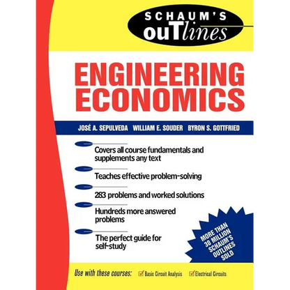 Schaum's Outline of Theory and Problems of Engineering Economics - Paperback