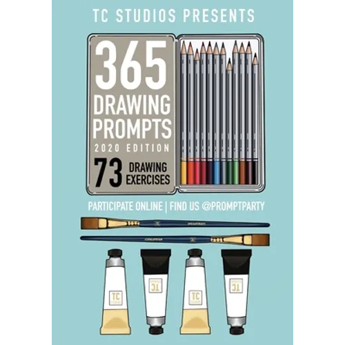 365 Drawing Prompts: 2020 Edition - Paperback