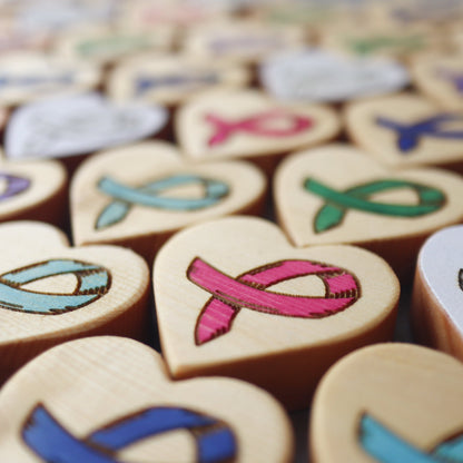 Cancer Awareness Hearts