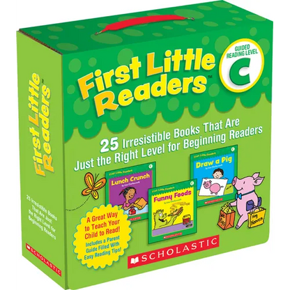 First Little Readers Parent Pack: Guided Reading Level C - Boxed Set