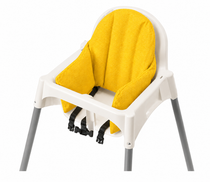 Highchair Cushion Cover for IKEA Klammig & Pyttig | Yellow Honeycomb | Rockin Cushions