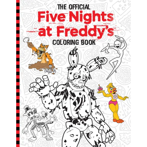 Five Nights at Freddy's Official Coloring Book: An Afk Book - Paperback