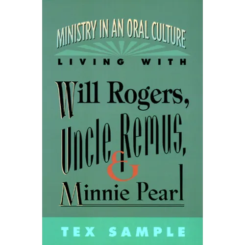 Ministry in an oral culture - Paperback