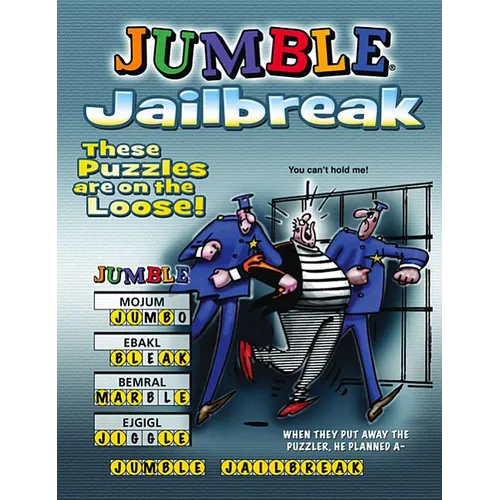 Jumble Jailbreak: These Puzzles Are on the Loose! - Paperback