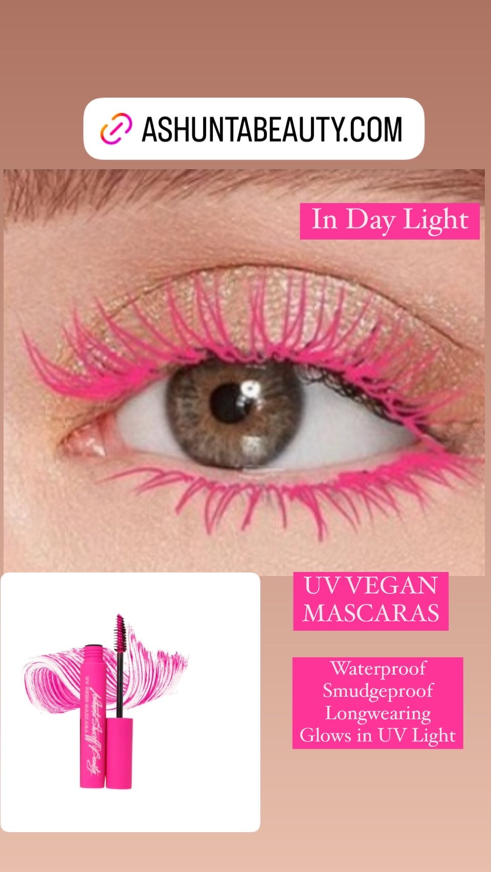 Ashunta Sheriff Beauty UV Vegan Mascara