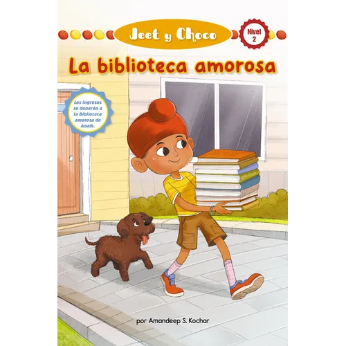 Jeet Y Choco: La Biblioteca Amorosa (Jeet and Fudge: The Loving Library) - Hardcover