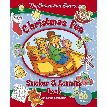 The Berenstain Bears Christmas Fun Sticker and Activity Book - Paperback