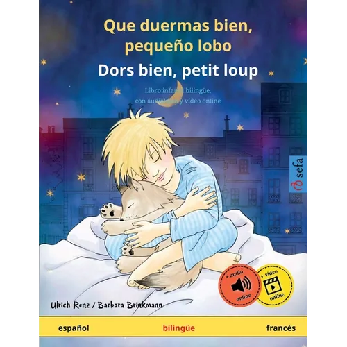 Que duermas bien, pequeño lobo - Dors bien, petit loup (español - francés) - Paperback