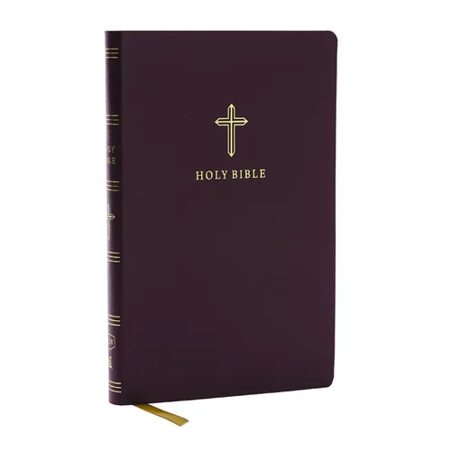 KJV Holy Bible: Ultra Thinline, Burgundy Bonded Leather, Red Letter, Comfort Print: King James Version - Bonded Leather