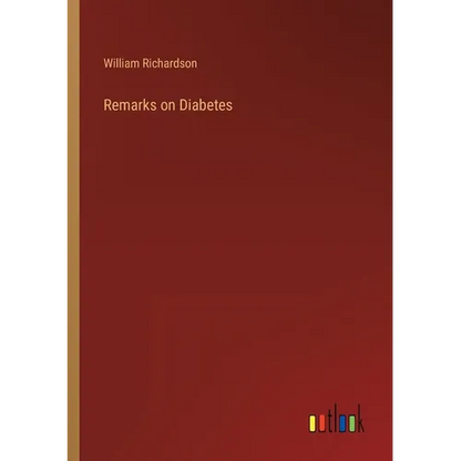 Remarks on Diabetes - Paperback