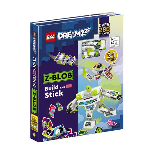 Lego(r) Dreamzzz(tm) Build and Stick: Z-Blob - Hardcover