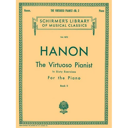 Virtuoso Pianist in 60 Exercises - Book 2: Schirmer Library of Classics Volume 1072 Piano Technique - Paperback