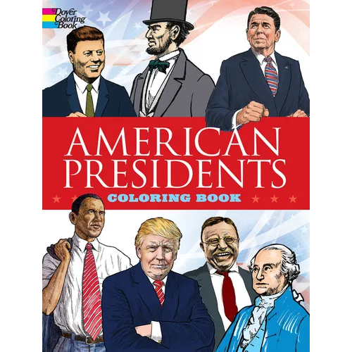 American Presidents Coloring Book - Paperback