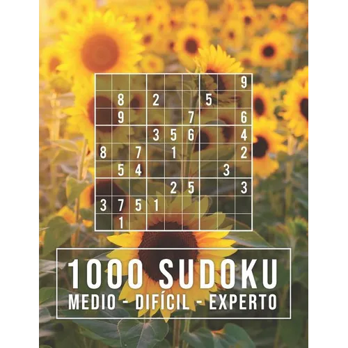 1000 Sudoku: medio - difícil - experto: Para adictos a los números 9x9 Clásico Puzzle Rompecabeza de Lógica - Paperback