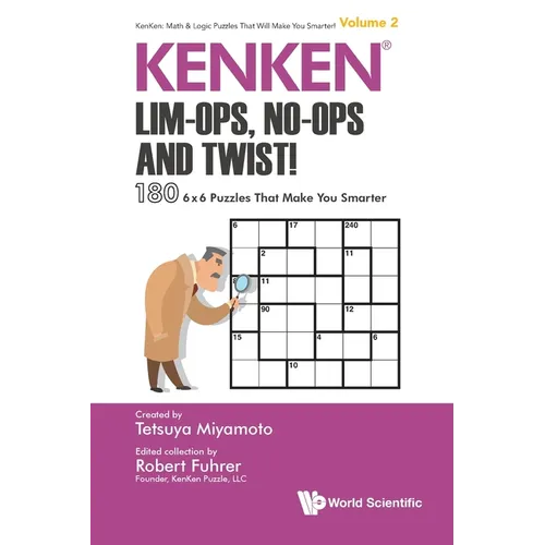 Kenken: Lim-Ops, No-Ops and Twist! - Paperback