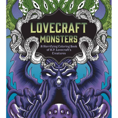 Lovecraft Monsters: A Horrifying Coloring Book of H. P. Lovecraft's Creature - Paperback