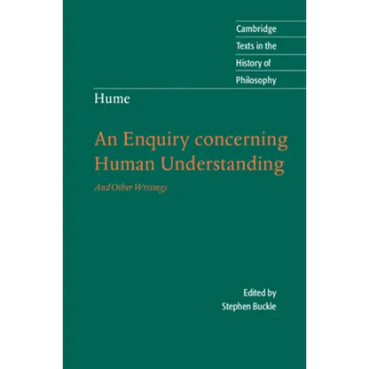 Hume: An Enquiry Conc Human Underst - Hardcover