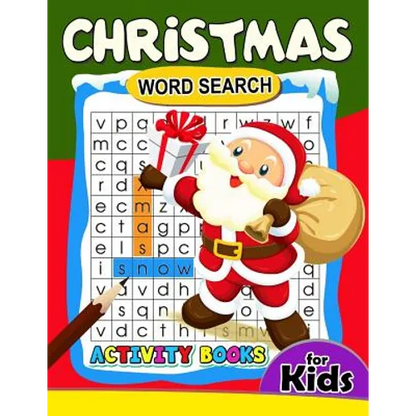 Christmas Word Search Activity Book for Kids: Activity book for boy, girls, kids Ages 2-4,3-5,4-8 - Paperback