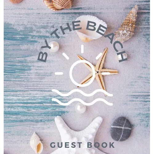 Guest Book By The Beach - Hardcover