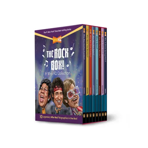 The Rock Box!: A Who HQ Collection: A Who HQ Collection of the Most Influential Figures in Rock Music - Paperback
