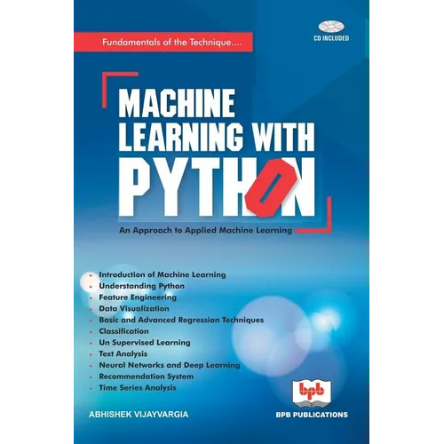 Machine Learning with Python - Paperback