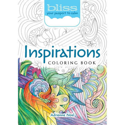 Bliss Inspirations Coloring Book: Your Passport to Calm - Paperback