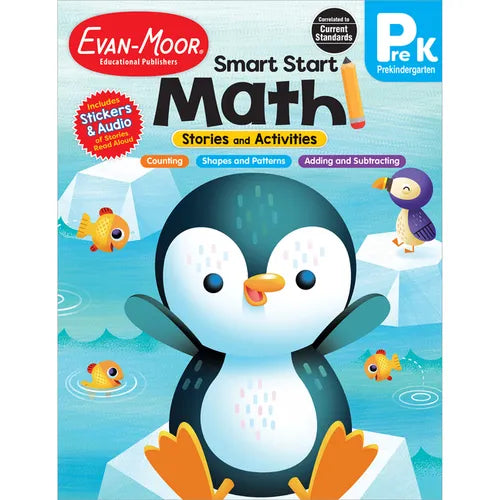 Smart Start: Math Stories and Activities, Grade Prek - Paperback