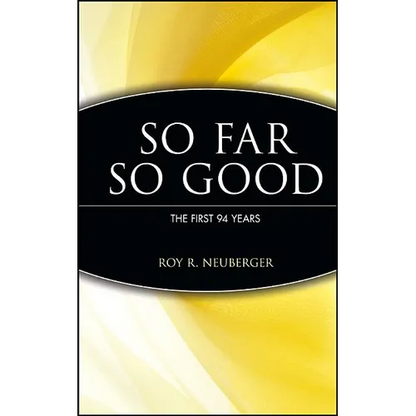 So Far, So Good - Hardcover