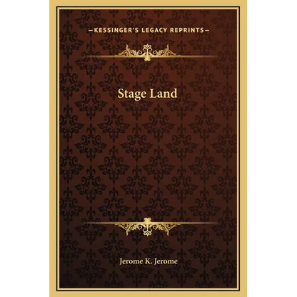 Stage Land - Hardcover