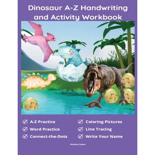 Dinosaur A-Z Handwriting And Activity Workbook - Paperback
