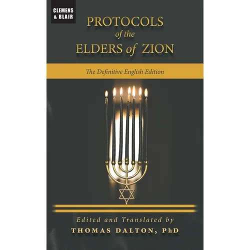 Protocols of the Elders of Zion: The Definitive English Edition - Hardcover