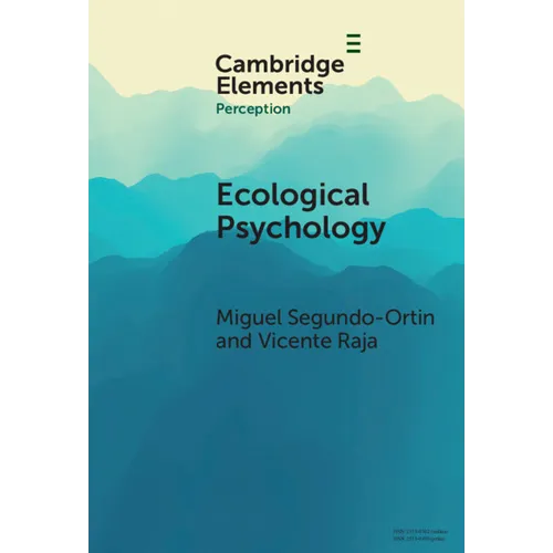 Ecological Psychology - Hardcover