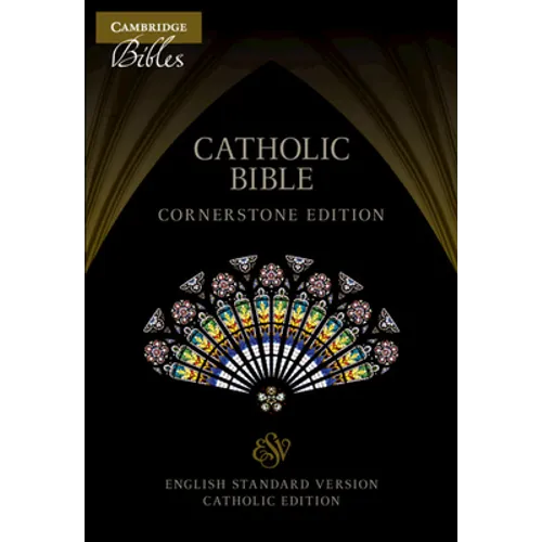 Esv-CE Catholic Bible, Cornerstone Edition, Black Imitation Leather, Esc662: T - Leather