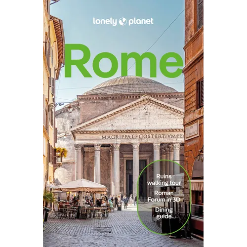 Lonely Planet Rome: Plan the Trip of a Lifetime Detailed Itineraries & Maps Insider Tips Covers Trastevere, Vatican City, Tivoli and More - Paperback