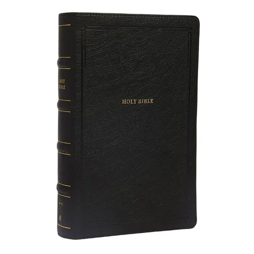 Nkjv, Reference Bible, Personal Size Large Print, Leathersoft, Black, Thumb Indexed, Red Letter Edition, Comfort Print: Holy Bible, New King James Ver - Imitation Leather