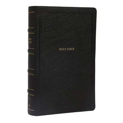 Nkjv, Reference Bible, Personal Size Large Print, Leathersoft, Black, Thumb Indexed, Red Letter Edition, Comfort Print: Holy Bible, New King James Ver - Imitation Leather