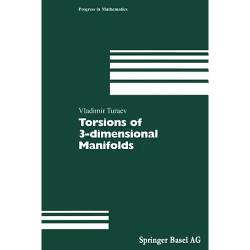 Torsions of 3-Dimensional Manifolds - Paperback