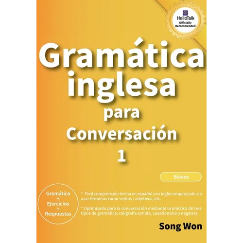 Gramática inglesa para Conversación 1 - Paperback