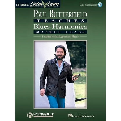Paul Butterfield - Blues Harmonica Master Class Book/Online Audio [With CD] - Paperback