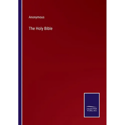 The Holy Bible - Paperback