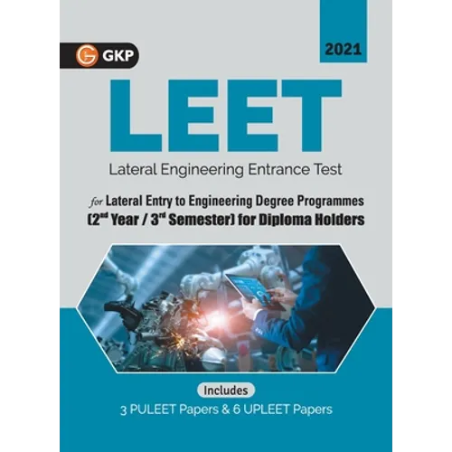 LEET (Lateral Engineering Entrance Test) 2021 - Guide - Paperback