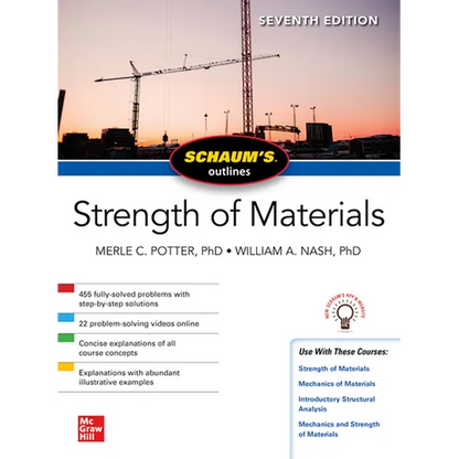 Schaum's Outline of Strength of Materials, Seventh Edition - Paperback