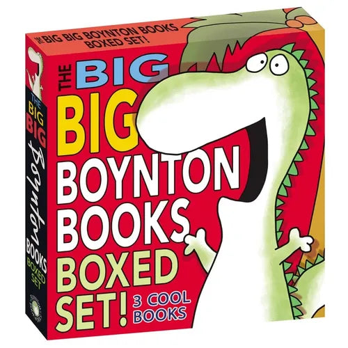 The Big Big Boynton Books Boxed Set!: The Going to Bed Book; Moo, Baa, La La La!; Dinosaur Dance!/Oversized Lap Board Books - Board Book