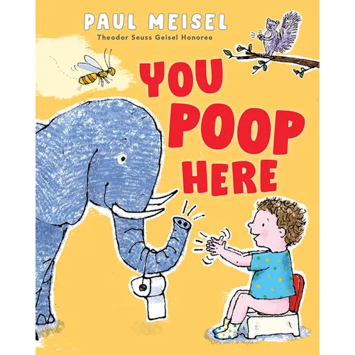 You Poop Here - Board Book