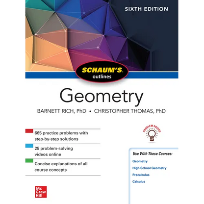 Schaum's Outline of Geometry - Paperback